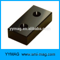 Epoxy coated neodymium magnet block